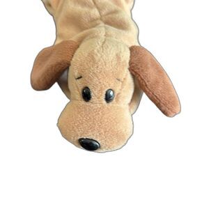 TY Bones the Dog, Rare 1st Generation Beanie Baby (1993), with PVC pellets
